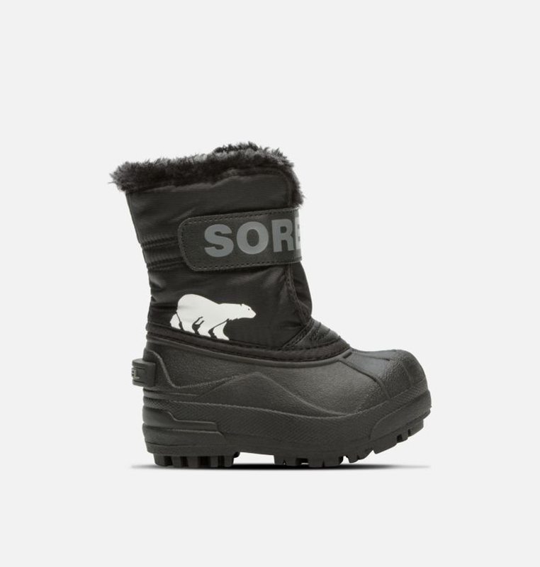 Sorel Barn Vinterkängor Svarta - Toddler Commander™ - SIX-138604